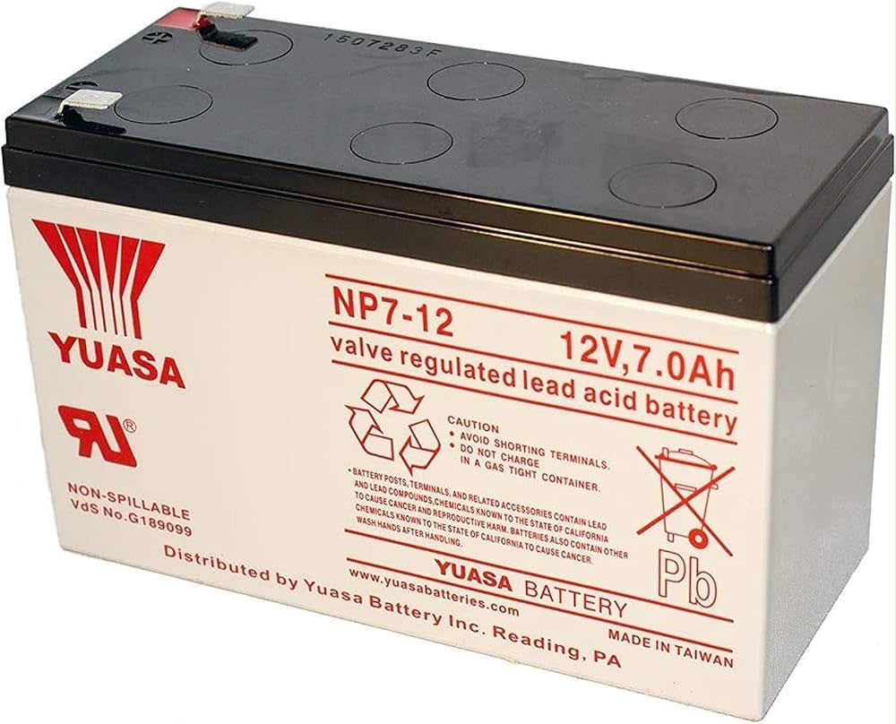 12V/7AH LEAD ACID BATTERY